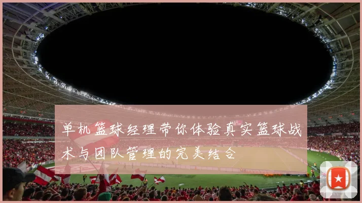 单机篮球经理带你体验真实篮球战术与团队管理的完美结合
